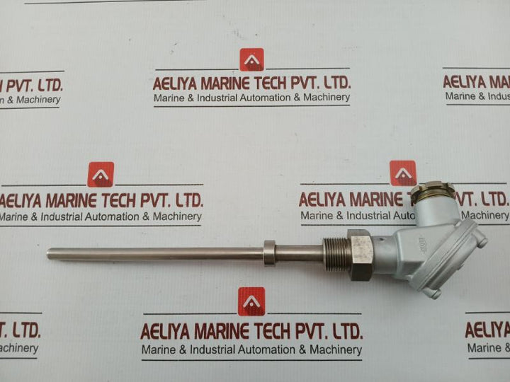Rikadenki Kogyo Pt 100 Ohm L-180, D-10, T-3/4 Bsp=Mm 150°C Resistance Bulb Rtf-102