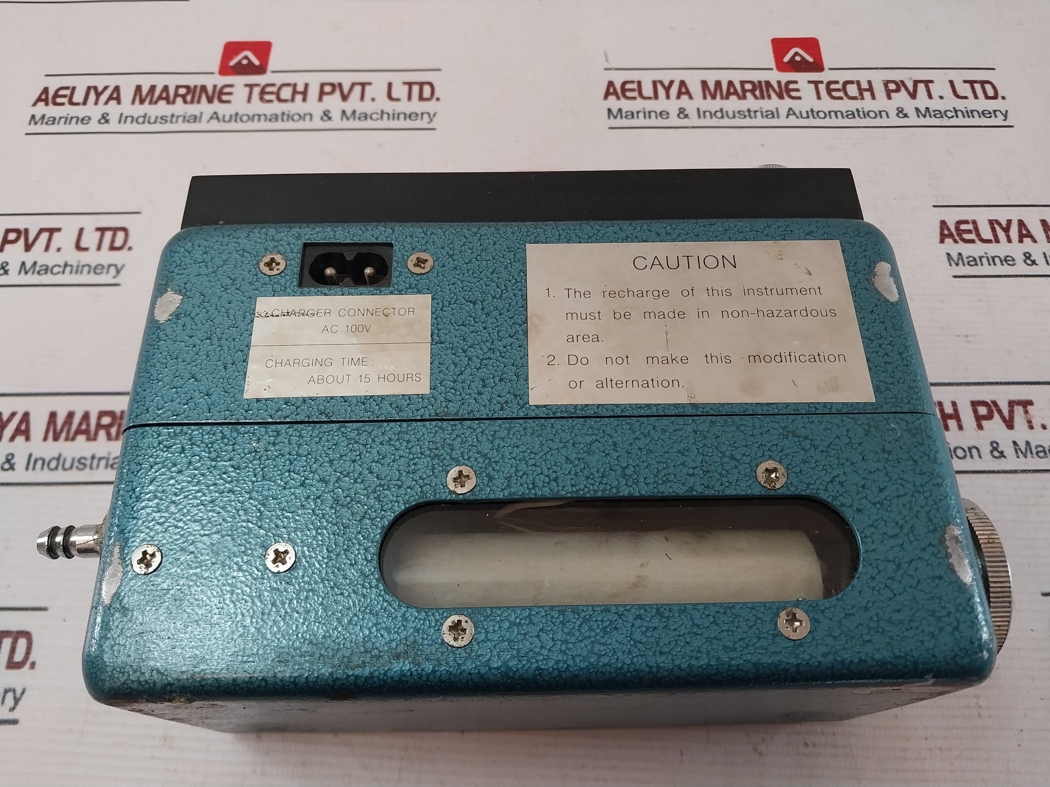 Riken Fine Ox-1 Combustible Gas Detector Monitor Ac 100V