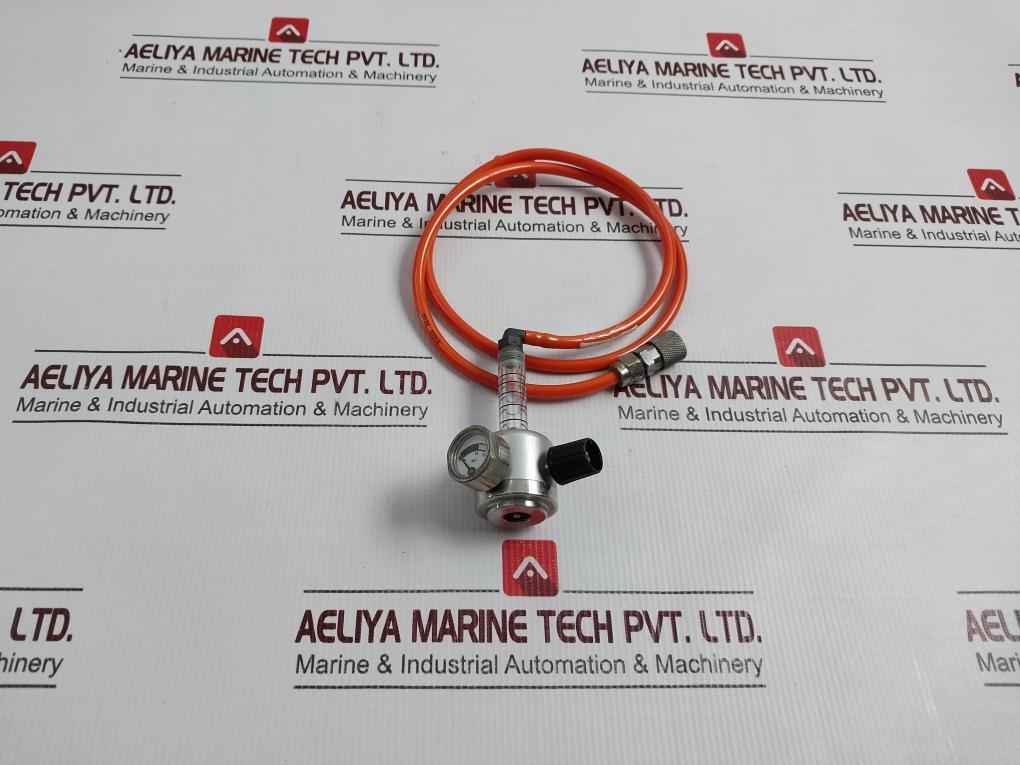 Riken Keiki 0.2-1.0 L/Min Gas Pressure Regulator Va-10/09459 0-15 Bar 80 Cm