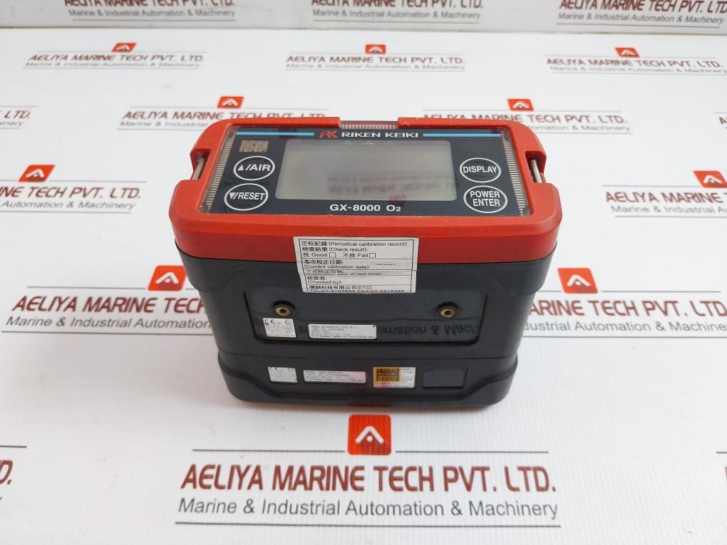 Riken Keiki Portable Detection Instrument -20°C Ta 50°C Gx-8000 02