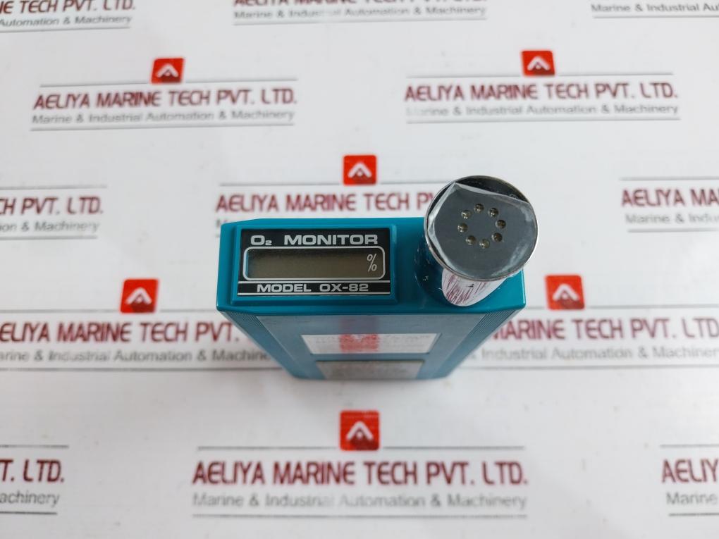 Riken Keiki Ox-82 O2 Oxygen Analysis Detection Monitor Gas Laboratoryeex Ib Iic