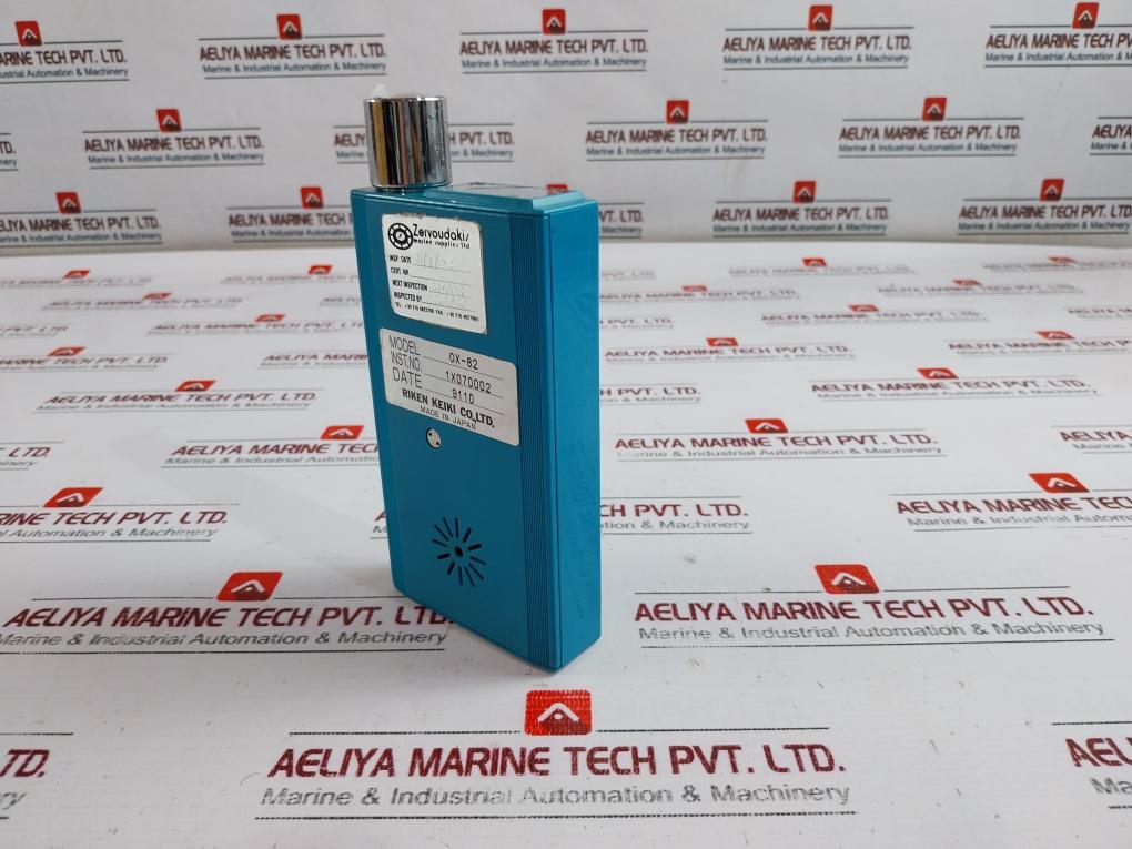 Riken Keiki Ox-82 O2 Oxygen Analysis Detection Monitor Gas Laboratoryeex Ib Iic