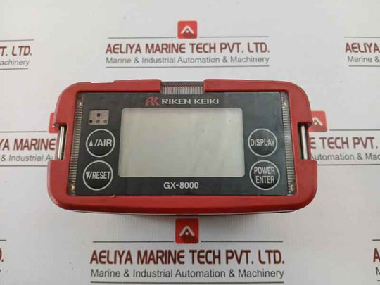 Riken Keiki Portable Gas Monitor Dc12V -20˚C Ta +50˚C Part No: Gx-8000 (Ex Type B)