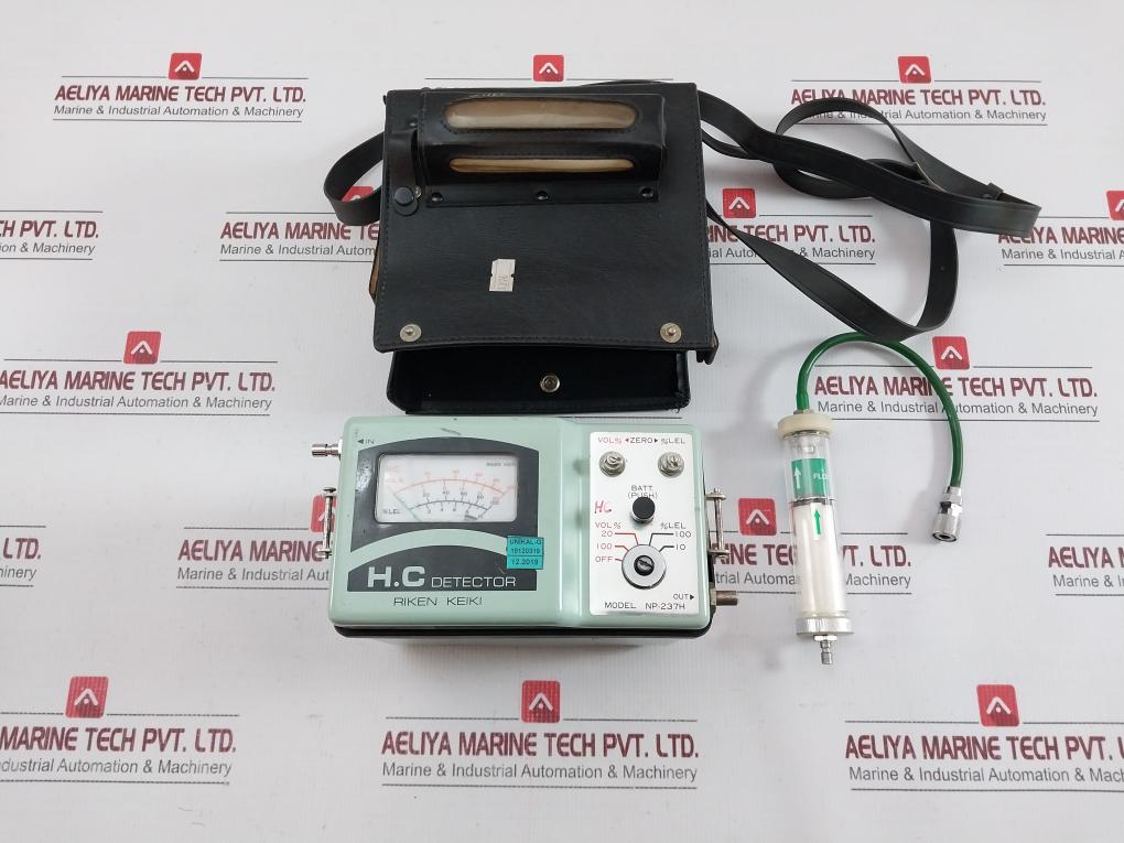 Riken Keiki Portable Hc Vapor Detector Lel Monitoring Unit Np-237H