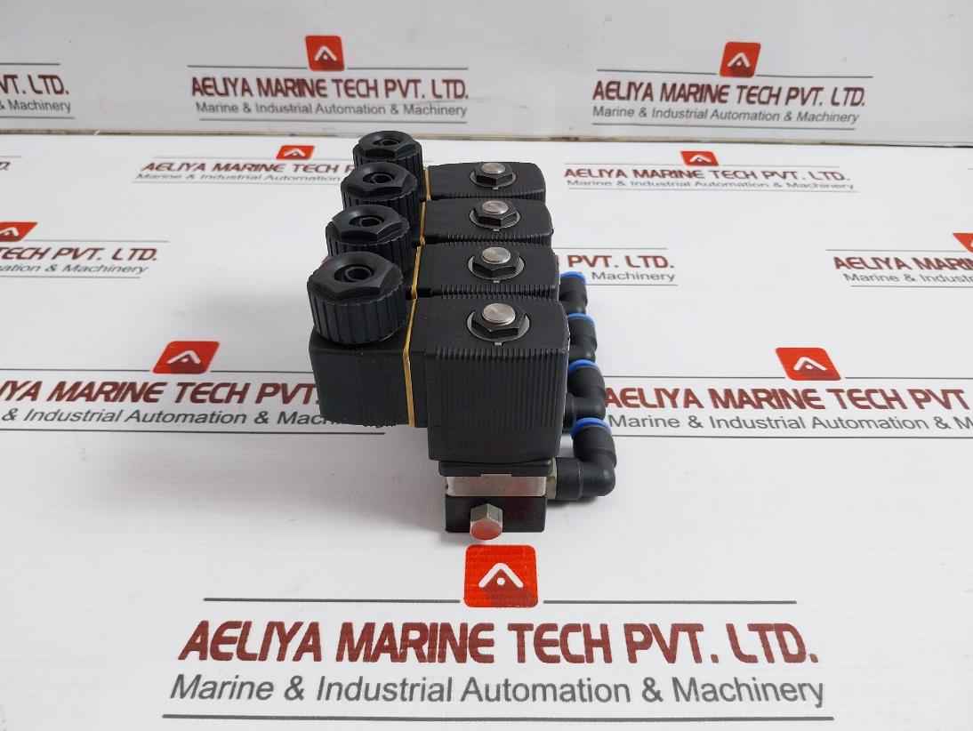 Riken Keiki Rk-2Sv-m A 3,0 Fpm Va 2 Way Solenoid Valve Assy 24Vdc 8W
