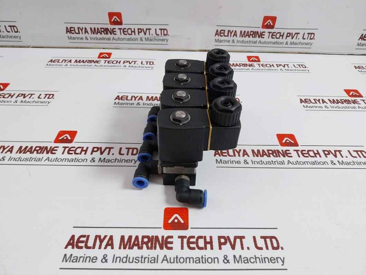 Riken Keiki Rk-2Sv-m A 3,0 Fpm Va 2 Way Solenoid Valve Assy 24Vdc 8W