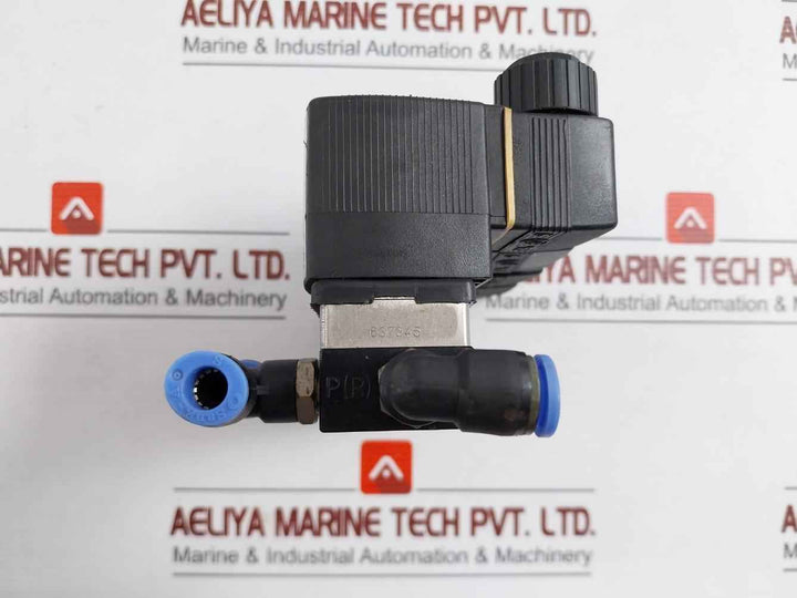 Riken Keiki Rk-2Sv-m A 3,0 Fpm Va 2 Way Solenoid Valve Assy 24Vdc 8W