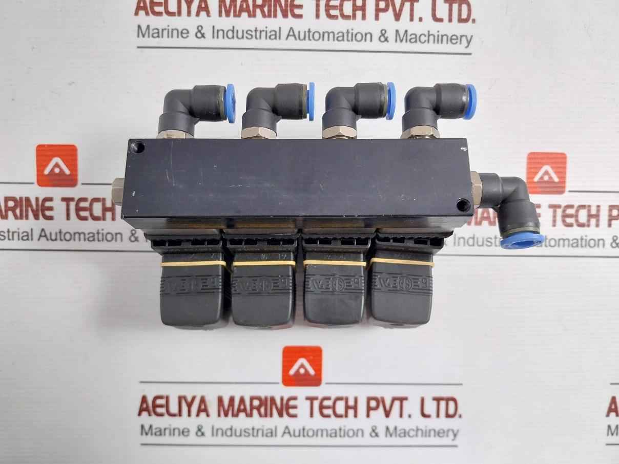 Riken Keiki Rk-2Sv-m A 3,0 Fpm Va 2 Way Solenoid Valve Assy 24Vdc 8W