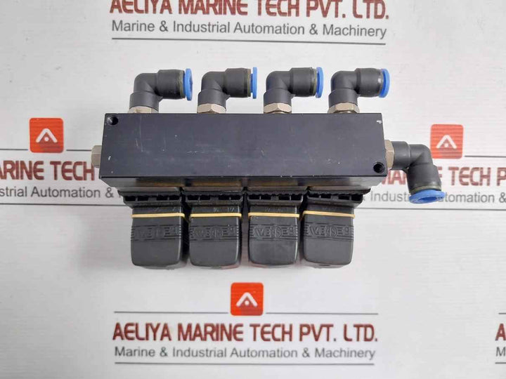 Riken Keiki Rk-2Sv-m A 3,0 Fpm Va 2 Way Solenoid Valve Assy 24Vdc 8W
