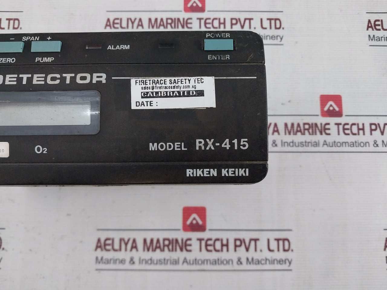 Riken Keiki Rx-415 Hc/O2 Detector Dc 6V De-3123-1 / Os-b3
