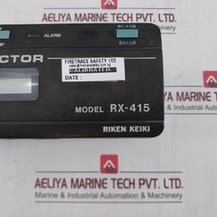 Riken Keiki Rx-415 Hc/O2 Detector Dc 6V De-3123-1 / Os-b3