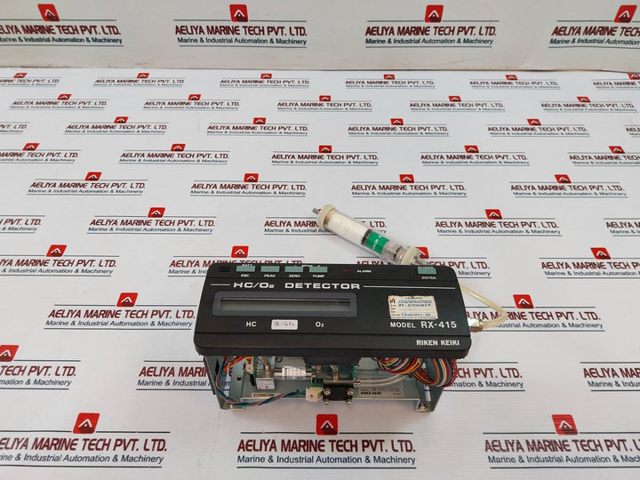 Riken Keiki Rx-415 Hc/O2 Multi Gas Detector De-3123-1/Os-b3