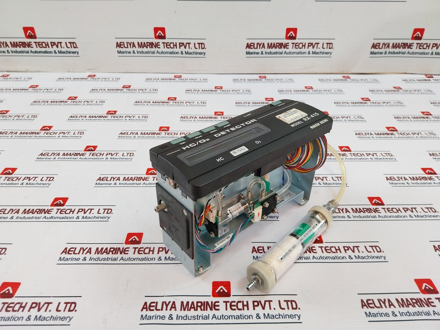 Riken Keiki Rx-415 Hc/O2 Multi Gas Detector De-3123-1/Os-b3