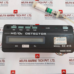 Riken Keiki Rx-415 Hc/O2 Multi Gas Detector De-3123-1/Os-b3
