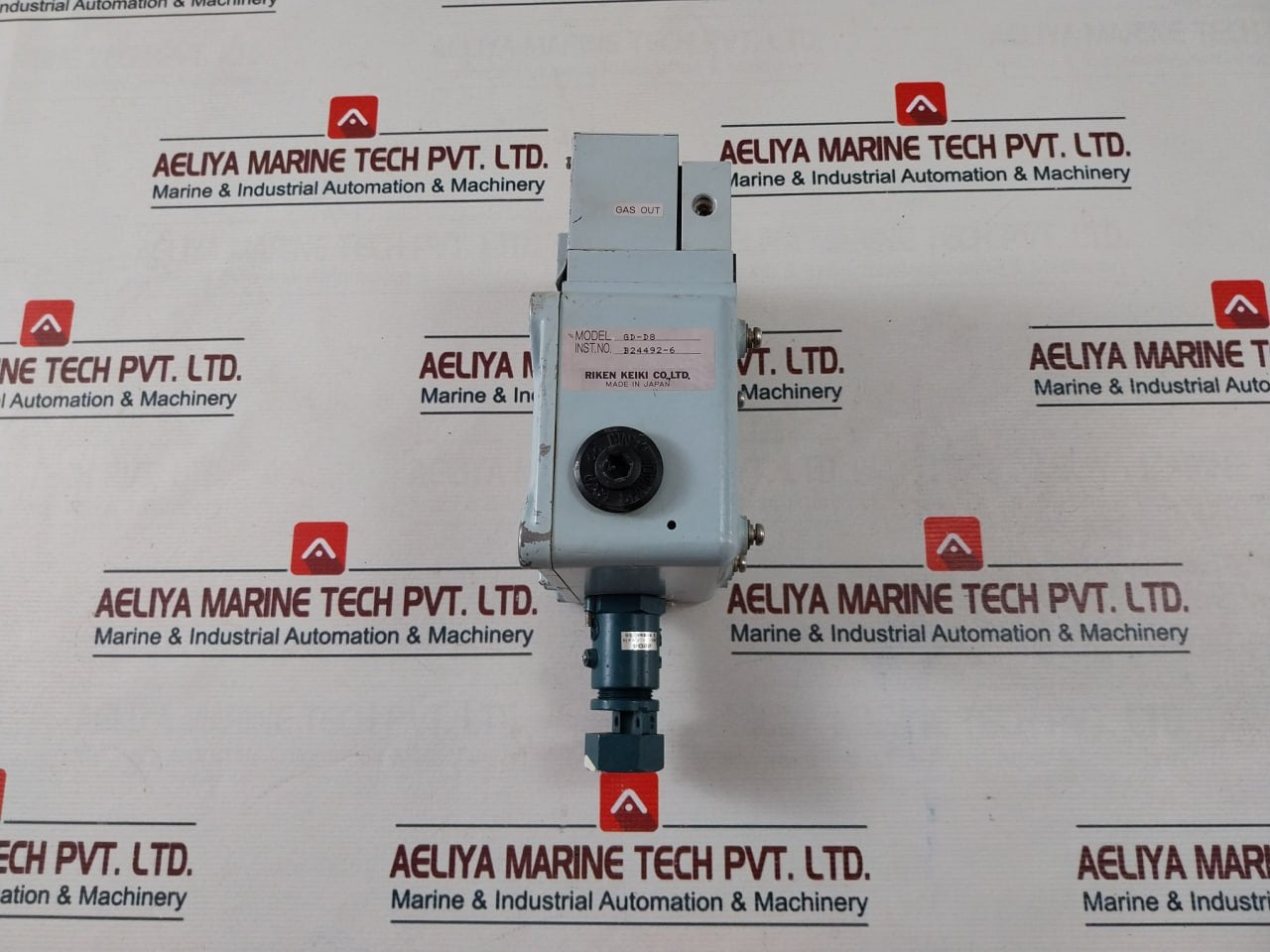 Riken Keiki Gd-d8-56 Combustible Gas Detector 100V Ac