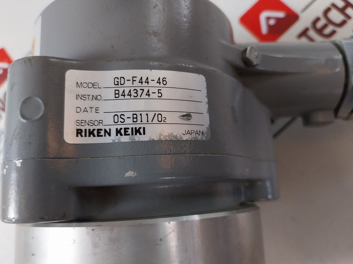 Riken Keiki Gd-f44-46 Detector Head Dc22Mv