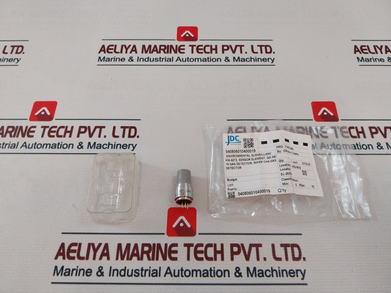 Riken Keiki Hw-6213 Ch4 Detector Gd-a8-16