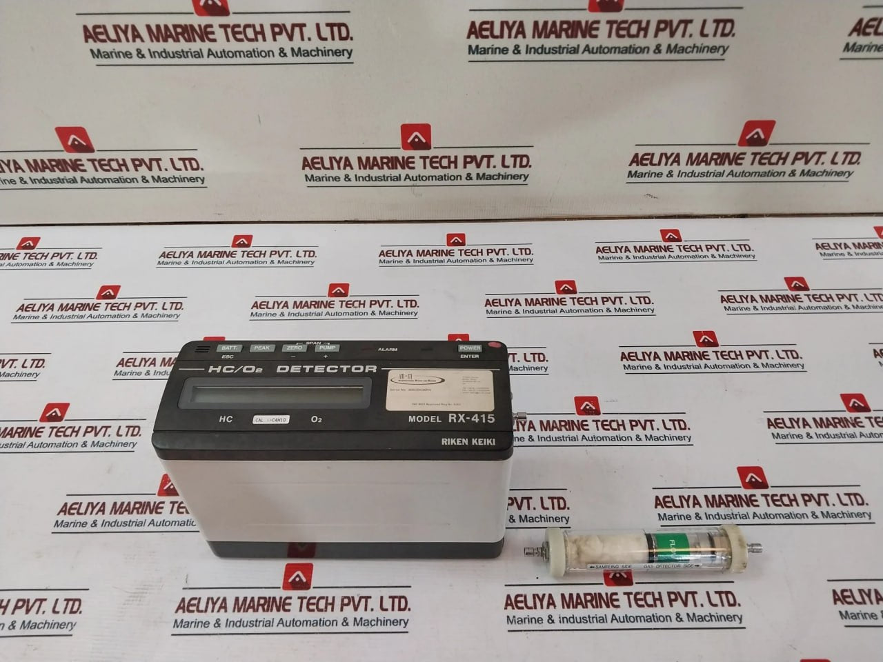 Riken Keiki Rx-415 Gas Detector Hc/O2