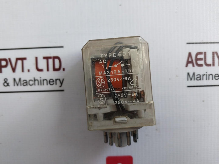 Rina 60.13 General Purpose Relay 250V~6A Vde 0435