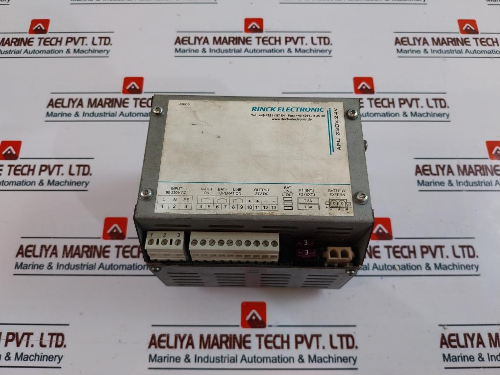 Rinck Electronic Apu230V.24V-1,5A/1,3Ah Power Supply
