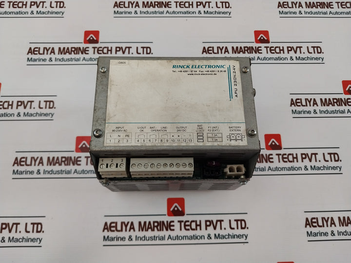 Rinck Electronic Apu230V.24V-1,5A/1,3Ah Power Supply 90-230Vac