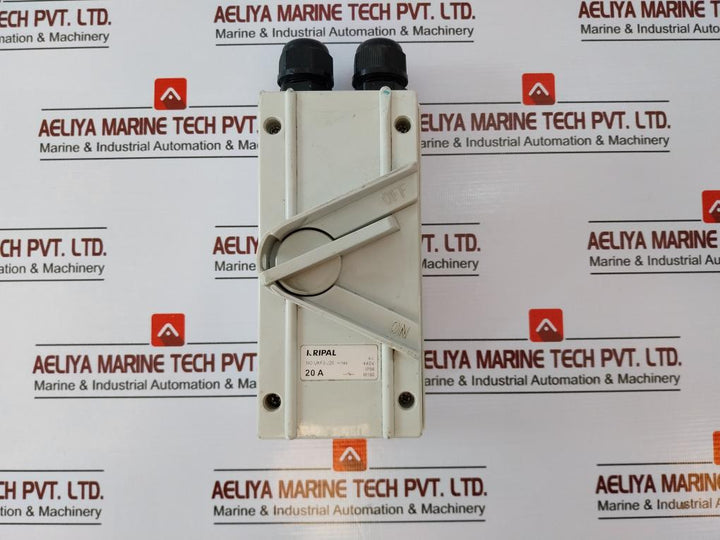Ripal Ukf3-220 On-off 2 Position Waterproof Isolating Switch