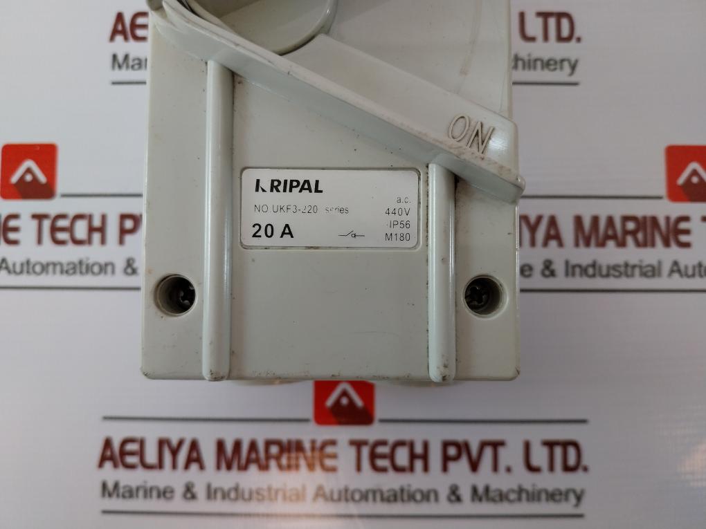 Ripal Ukf3-220 On-off 2 Position Waterproof Isolating Switch