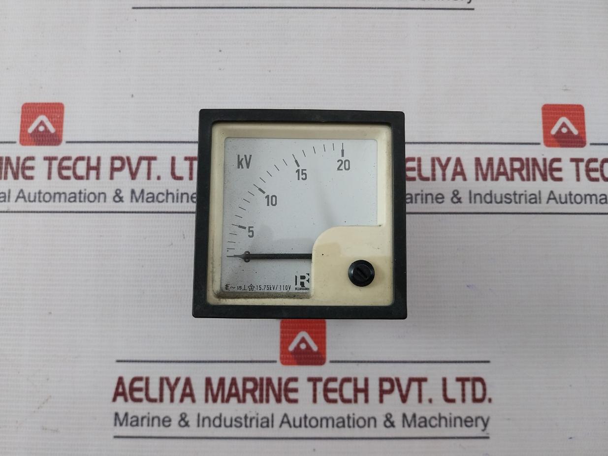 Rishabh 0-20 Kv Kilovolt Meter 15.75Kv/110V