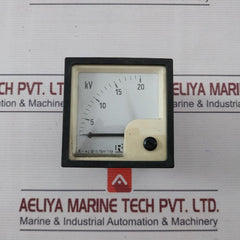 Rishabh 0-20 Kv Kilovolt Meter 15.75Kv/110V