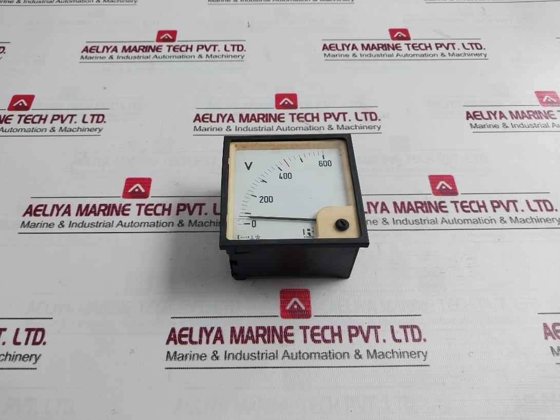 Rishabh 0-600V Analog Voltmeter 850V 12015