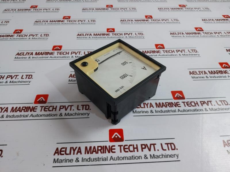 Rishabh 1250/5A Current Transformer Dc Moving Coil Ampere Meter