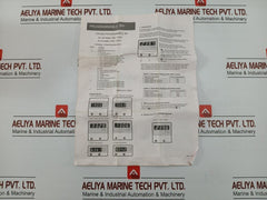 Rishabh 230V Ac 50Hz Digital Panel Meter Rish Dpm 396A