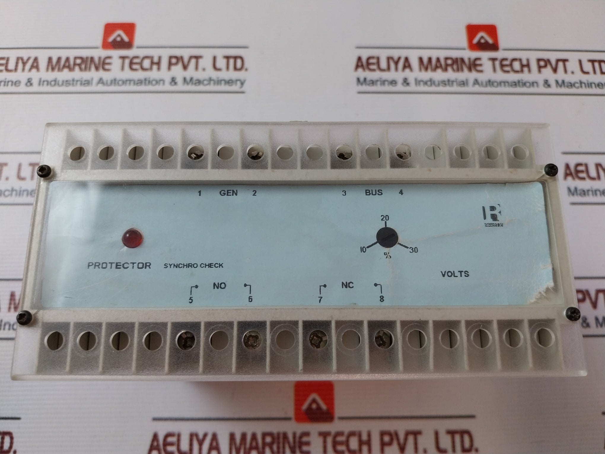 Rishabh 256-pll Power Protection Trip Relay 110V 50Hz