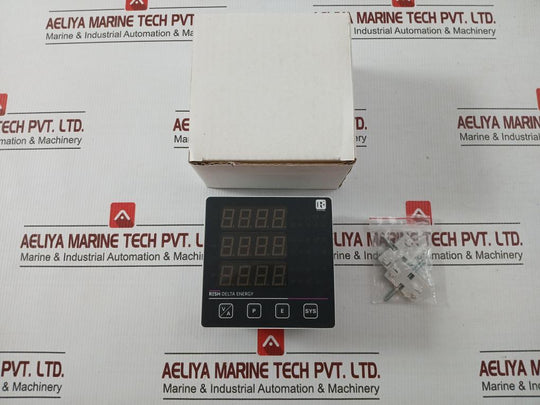 Rishabh 3Ph 40-300Vac-dc 45-65Hz Rish Delta Digital Energy Meter