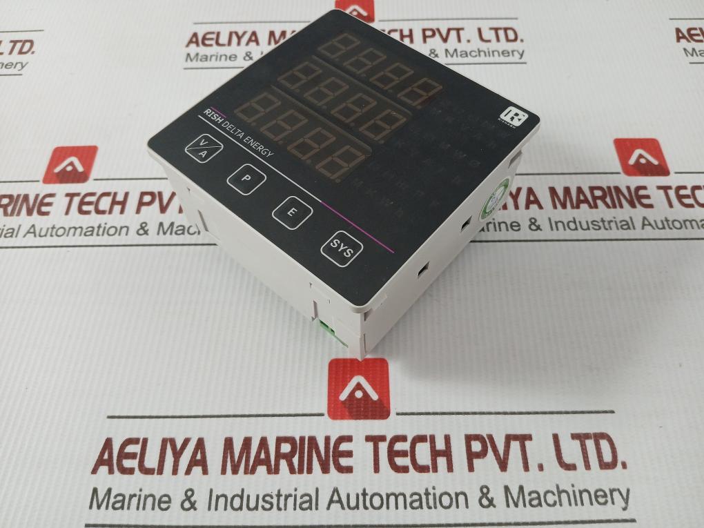 Rishabh 3Ph 40-300Vac-dc 45-65Hz Rish Delta Digital Energy Meter