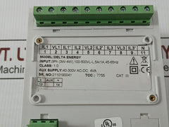 Rishabh 3Ph 40-300Vac-dc 45-65Hz Rish Delta Digital Energy Meter