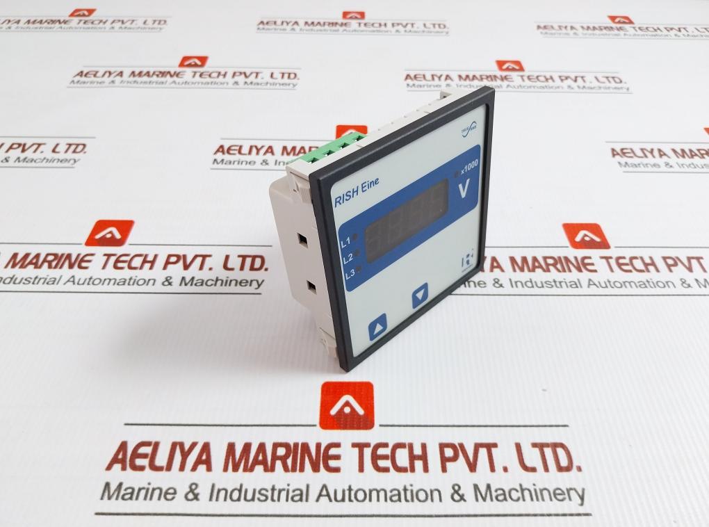 Rishabh 40V-300V Ac/Dc Digital Panel Meter Rish Eine 3V