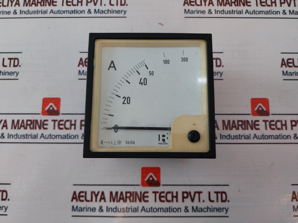 Rishabh Ampere Meter 0-50/300A