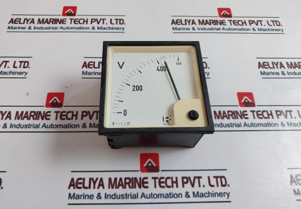 Rishabh Analog Voltmeter 0-500V