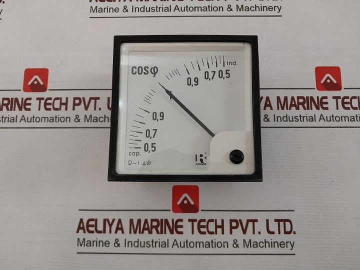 Rishabh Cq 96 Power Factor Meter 300V 50Hz 240V, 5A X02 0091 Q 5795