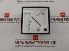 Rishabh Cq 96 Power Factor Meter 300V 50Hz 240V, 5A X02 0091 Q 5795