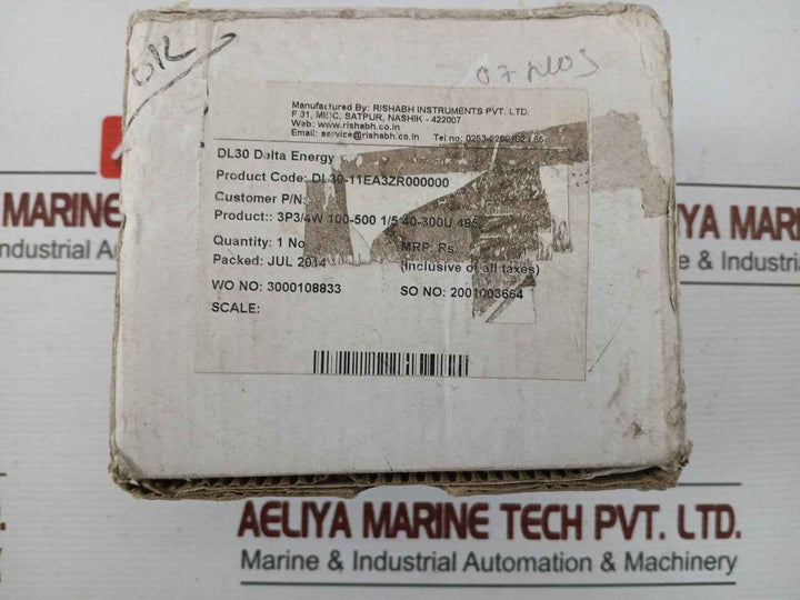 Rishabh Dl30-11Ea3Zr000000 Delta Energy Multifunction Power Meter