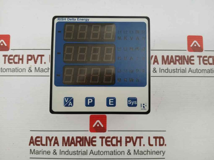 Rishabh Dl30-11Ea3Zr000000 Delta Energy Multifunction Power Meter