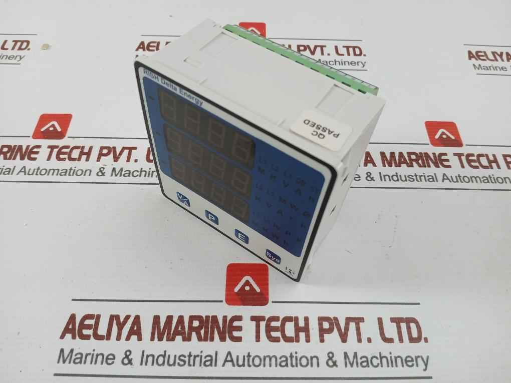Rishabh Dl30-11Ea3Zr000000 Delta Energy Multifunction Power Meter