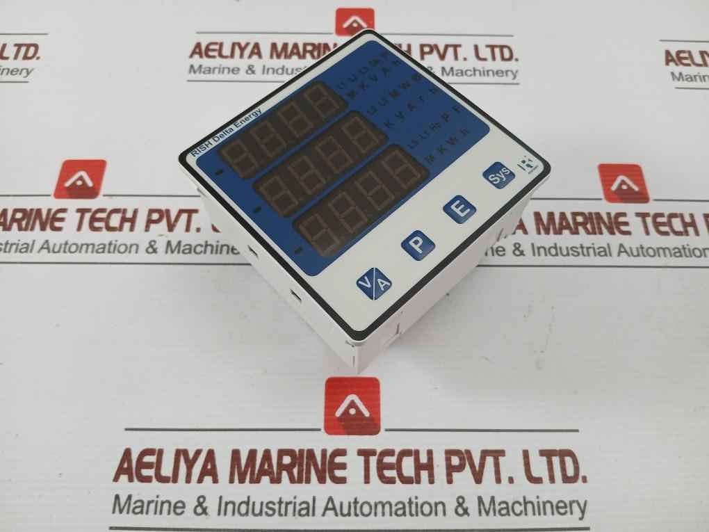 Rishabh Dl30-11Ea3Zr000000 Delta Energy Multifunction Power Meter