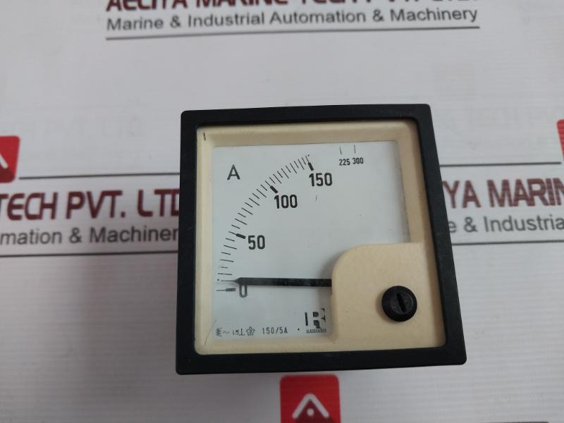 Rishabh Eq 72 Analog Panel Meter 150/5A 850V