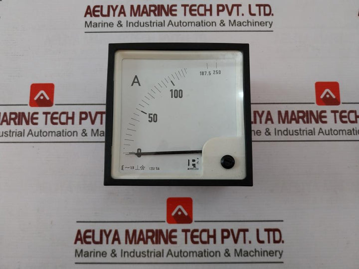 Rishabh Eq96 Ac Ammeter 0-100/250A 125/5A 850V E236986