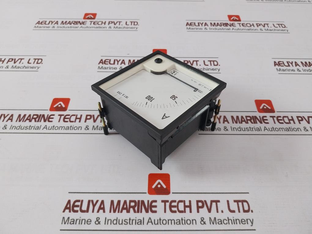 Rishabh Eq96 Ac Ammeter 0-100/250 A 125/5A Eq96 12094