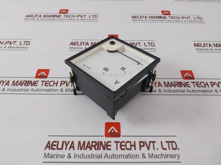 Rishabh Eq96 Ac Ammeter 0-100/250 A 125/5A Eq96 12094