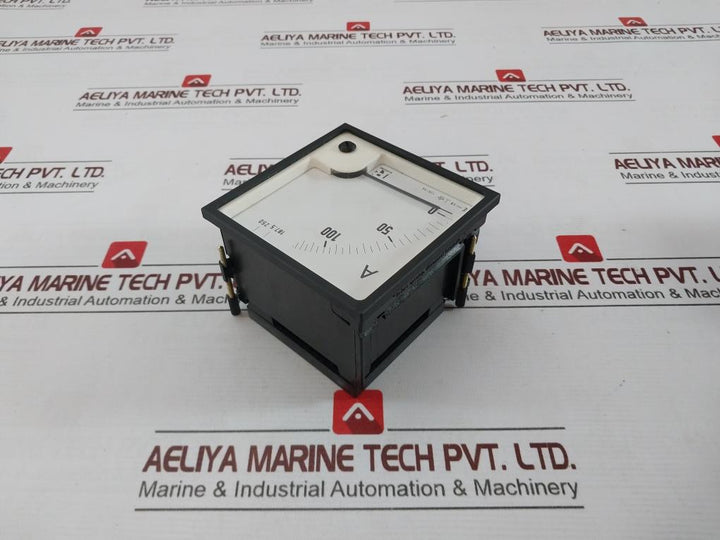 Rishabh Eq96 Ac Ammeter 0-125/250A 600V Sacc02134686 E236986 2000M